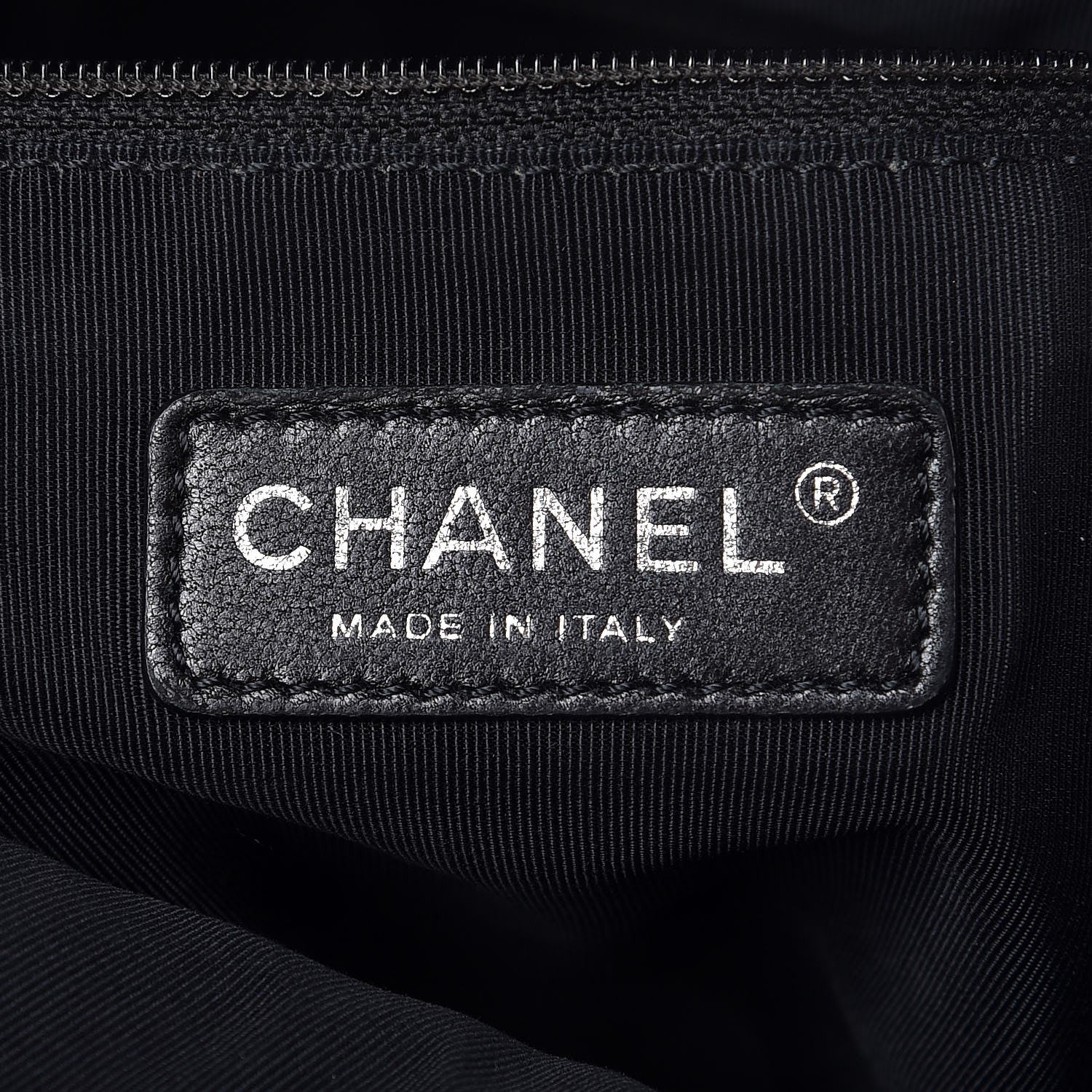 Chanel Metallic Calfskin Quilted Large Chain Me Hobo Dark Grey 6 of 7