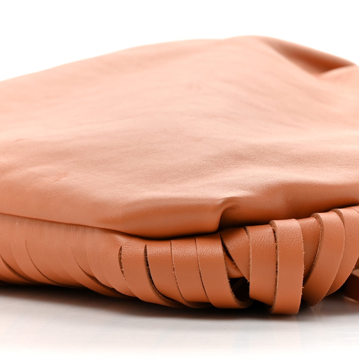 Nappa The Fringe Pouch Shoulder Bag Clay