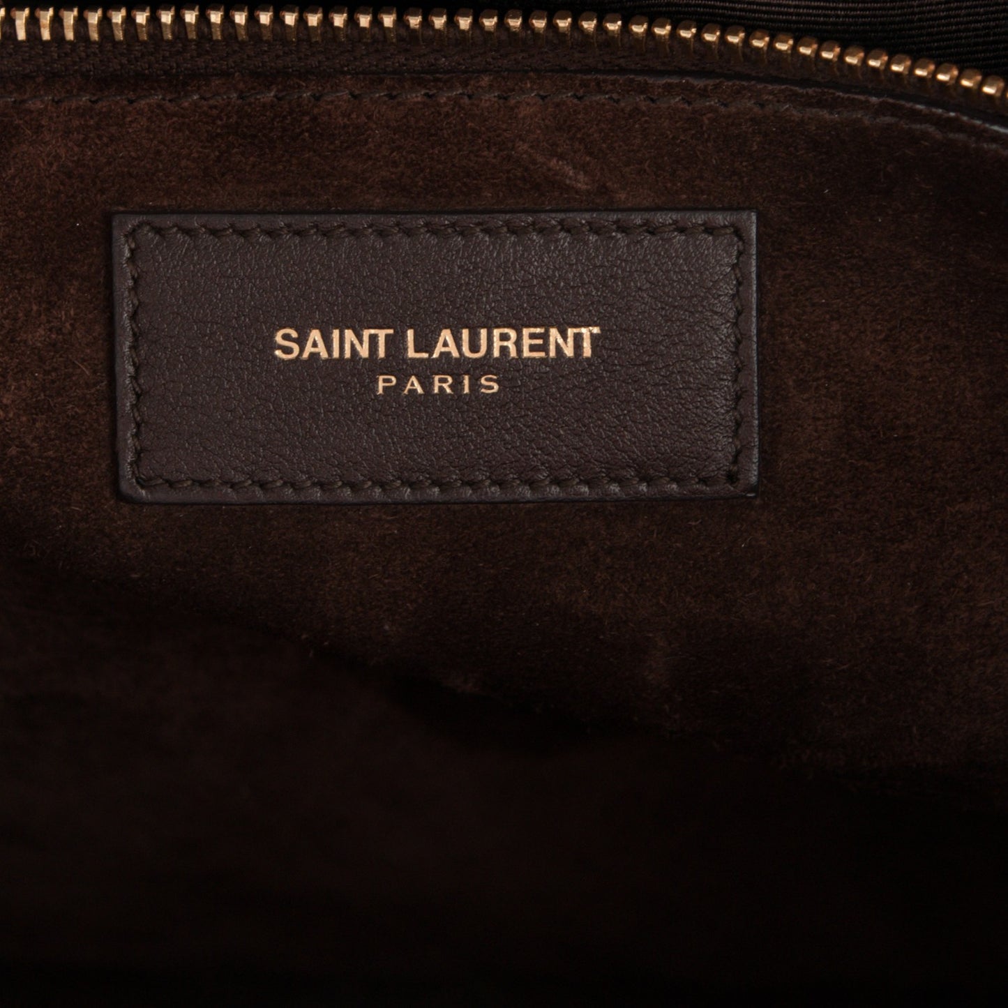 Calfskin Large Sac De Jour Carryall Dark Brown