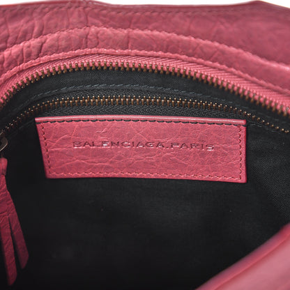Balenciaga Agneau Classic Hardware Mini City Rose Bombon Raspberry 7 of 17