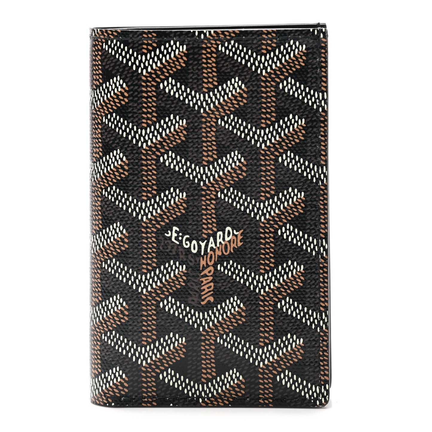 Goyardine Saint Pierre Card Holder Black