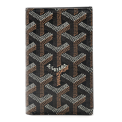 Goyard Goyardine Saint Pierre Card Holder Black 1 of 7