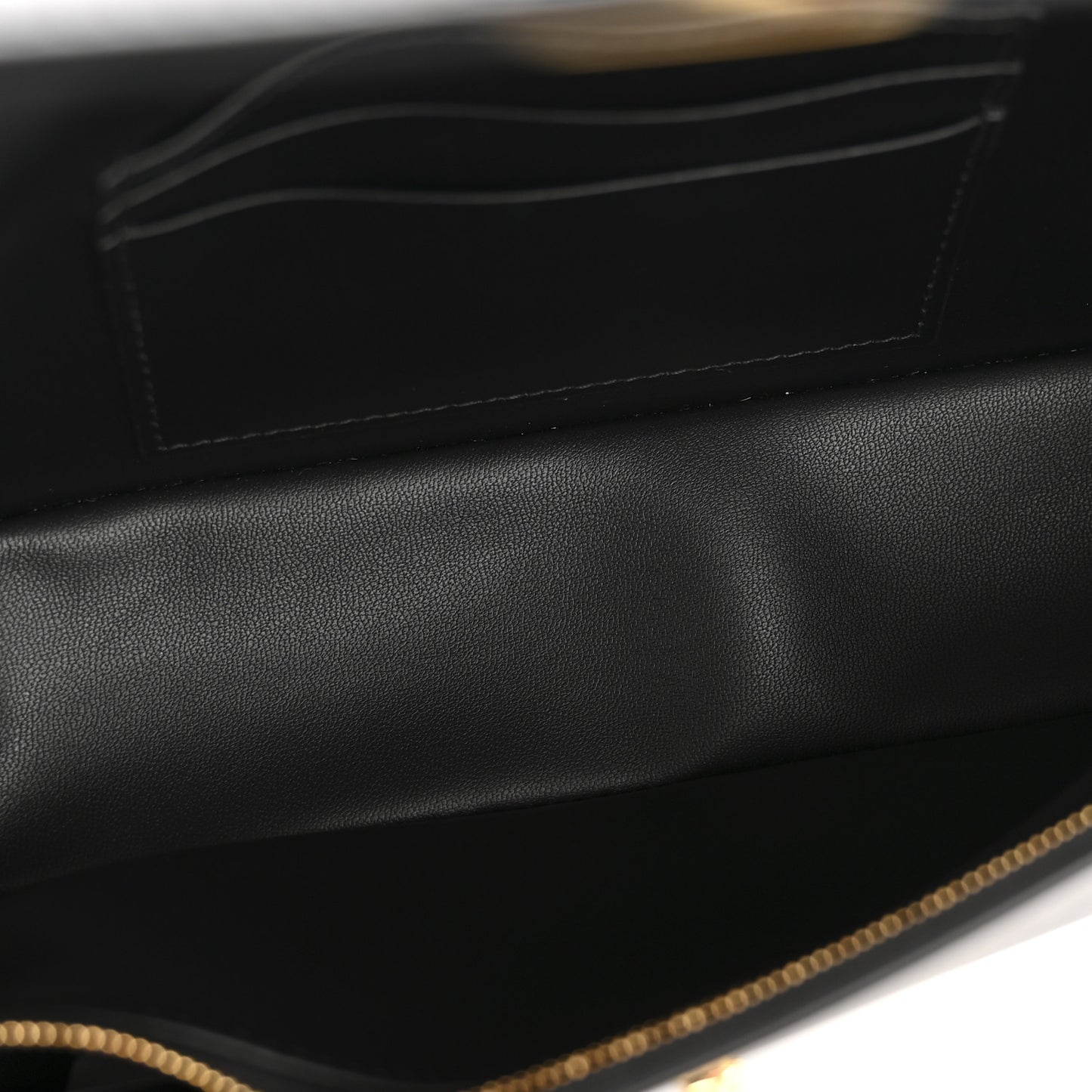 Box Calfskin 30 Montaigne Avenue East West Mini Bag Black