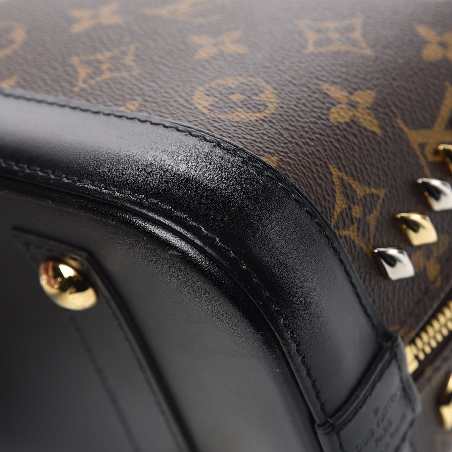 Louis Vuitton Monogram Metal Stones Alma PM 13 of 13