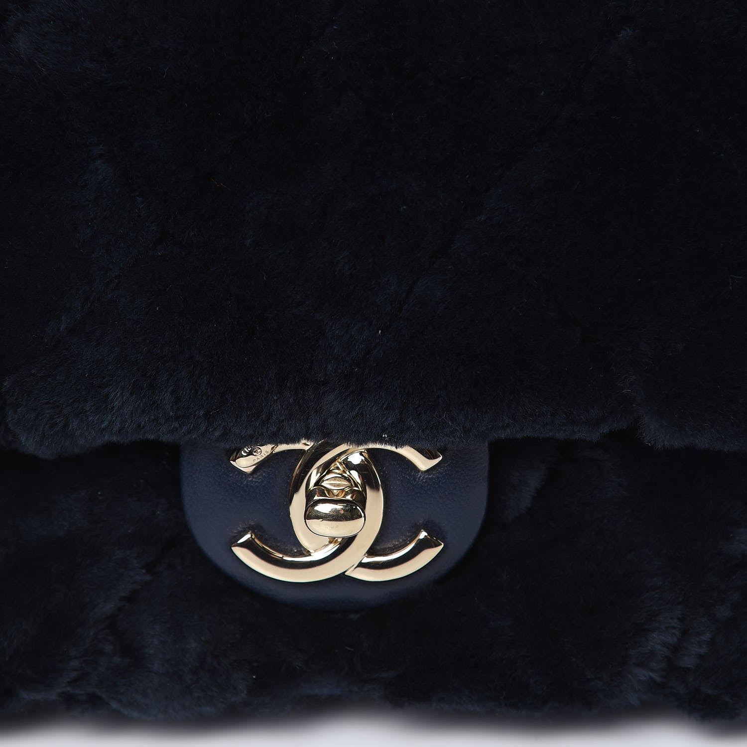 Chanel Orylag Lambskin Mini Rectangular Flap Blue 8 of 11