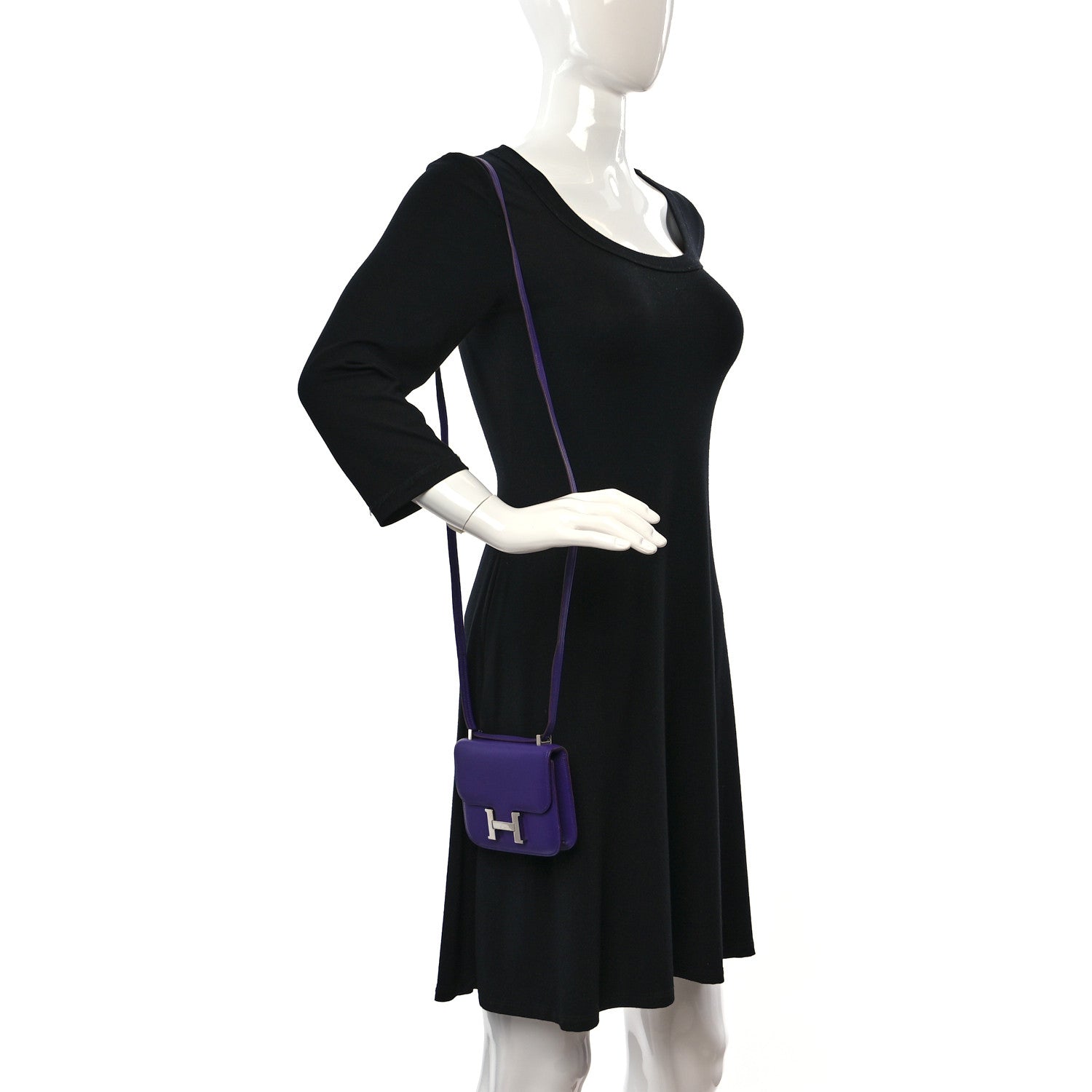 Hermes Epsom Micro Constance 14 Crocus 2 of 9