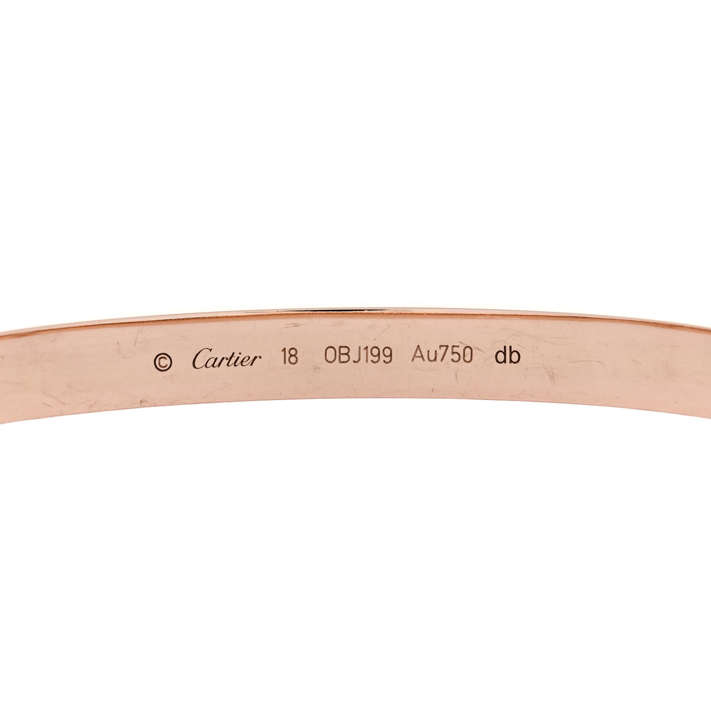 18K Pink Gold LOVE Bracelet 18