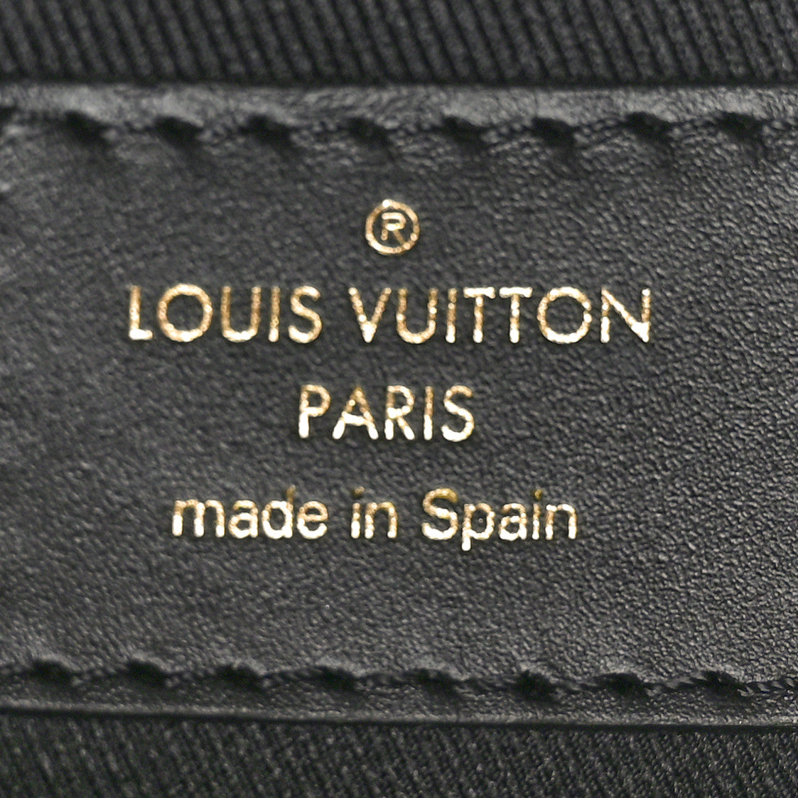 Monogram Saintonge Black