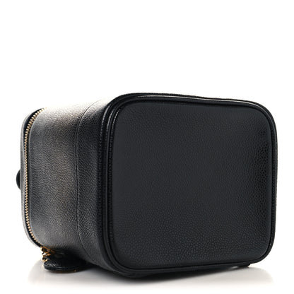 Chanel Caviar Vanity Cosmetic Case Black 4 of 7