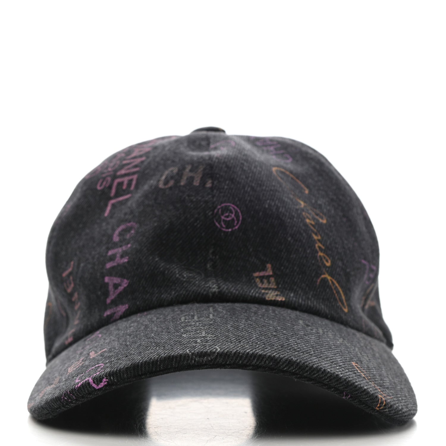 Chanel Denim Mood Cap Hat Black 3 of 8