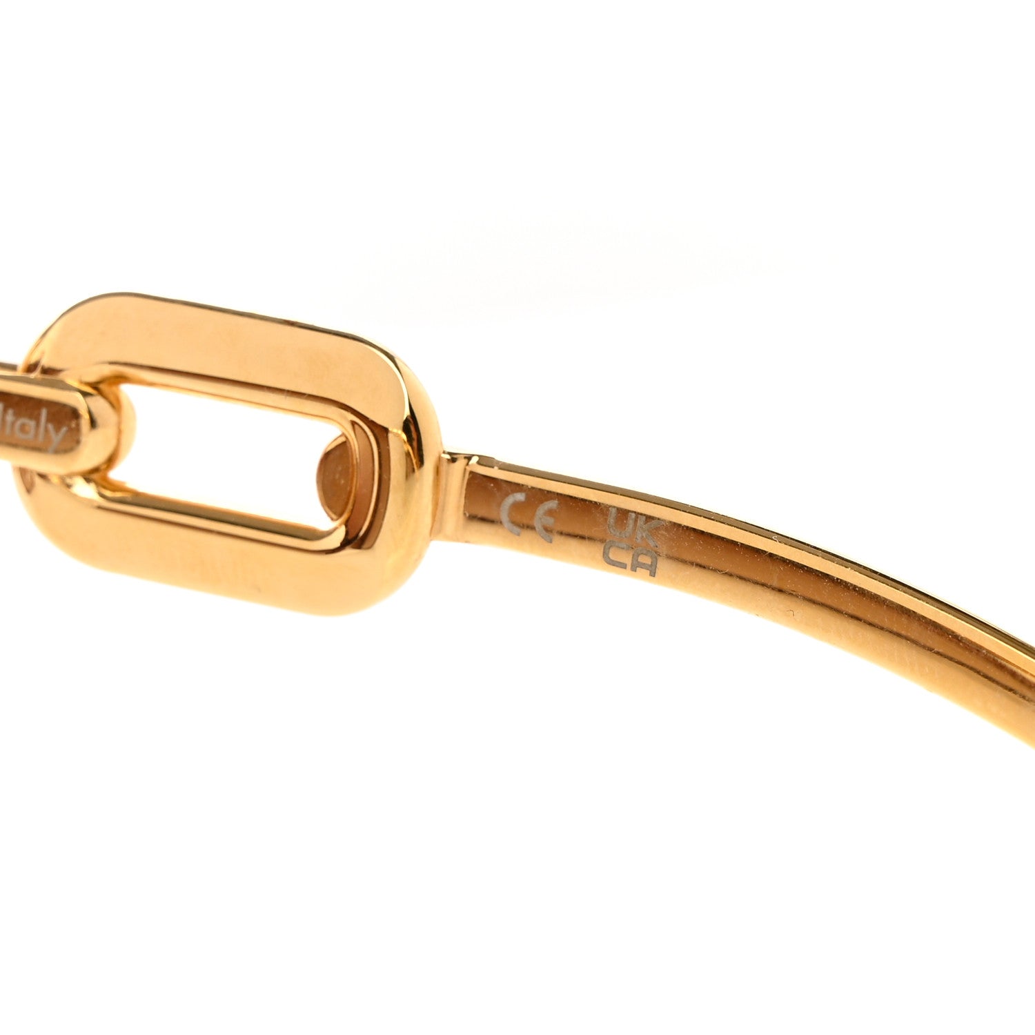 Louis Vuitton Metal LV Edge Sunglasses Z1756E Light Tortoise 9 of 11
