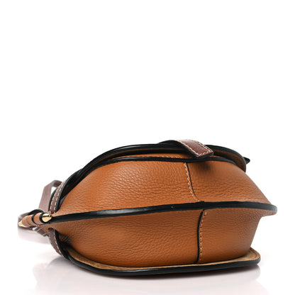 Loewe Grained Calfskin Mini Gate Crossbody Bag Caramel Pecan 4 of 9