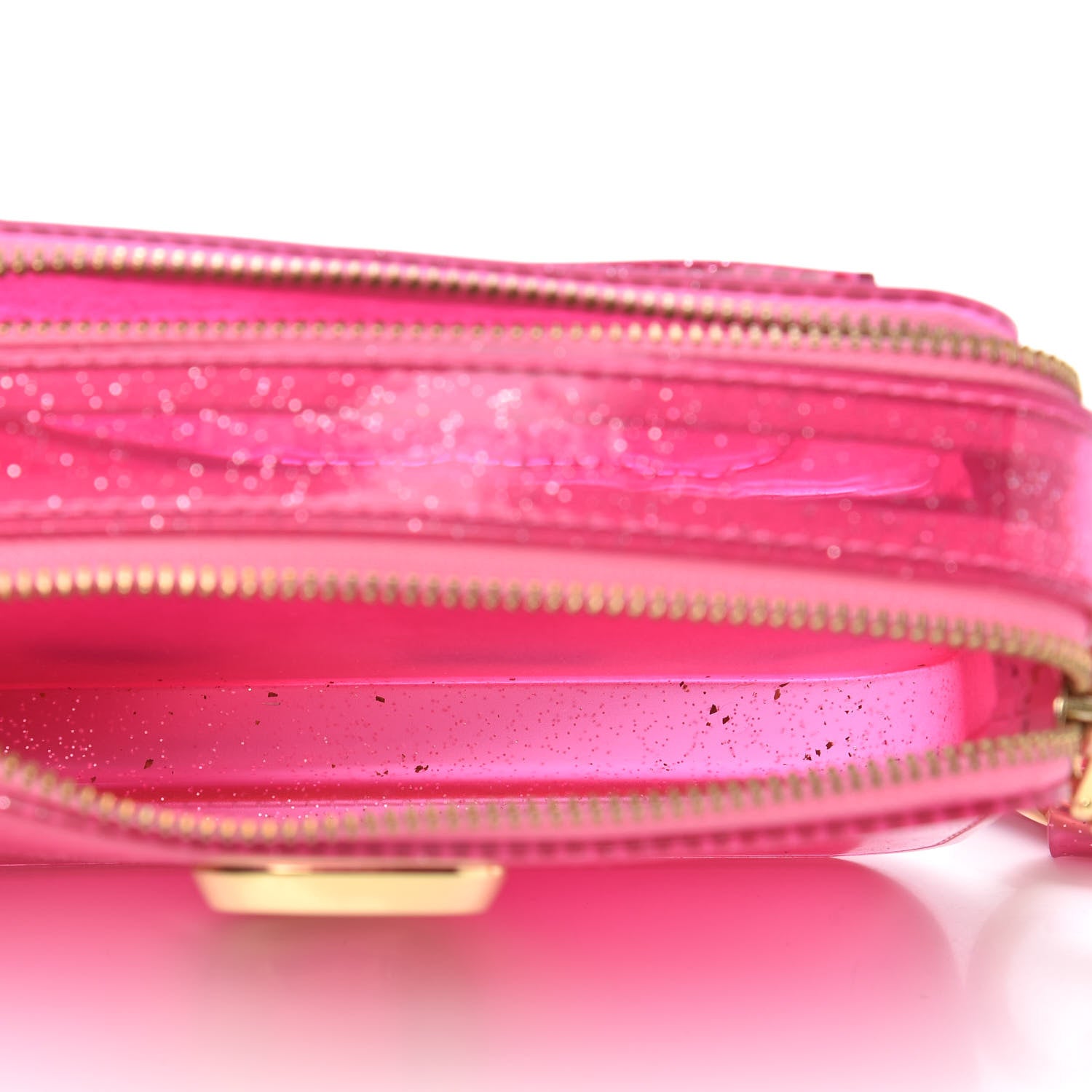 Marc Jacobs Jelly Glitter Small Snapshot Camera Bag Pink 746826