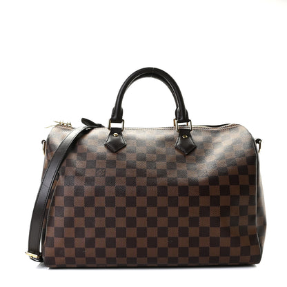 Louis Vuitton Damier Ebene Speedy Bandouliere 35 1 of 9