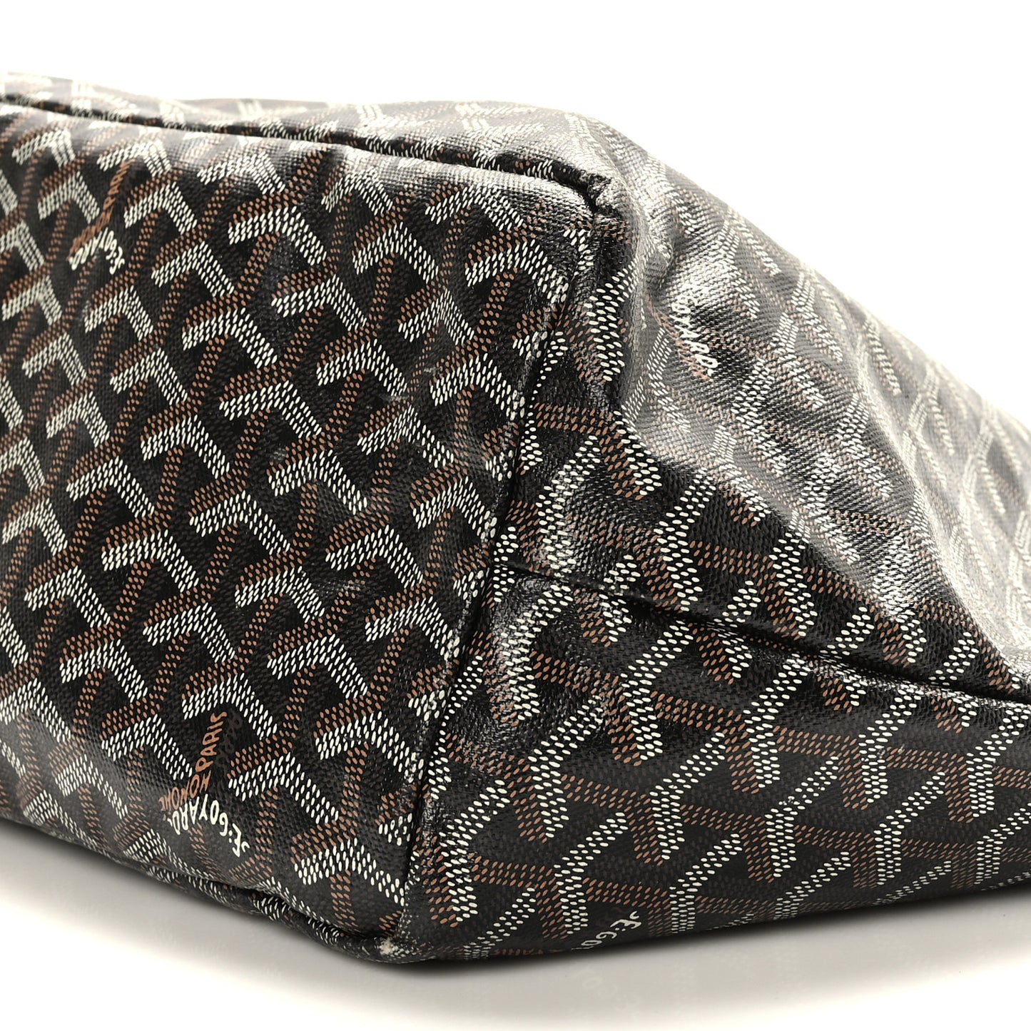 Goyardine Saint Louis PM Black Gold
