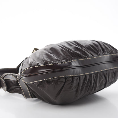Gucci Calfskin Queen Bow Hobo Brown 8 of 10