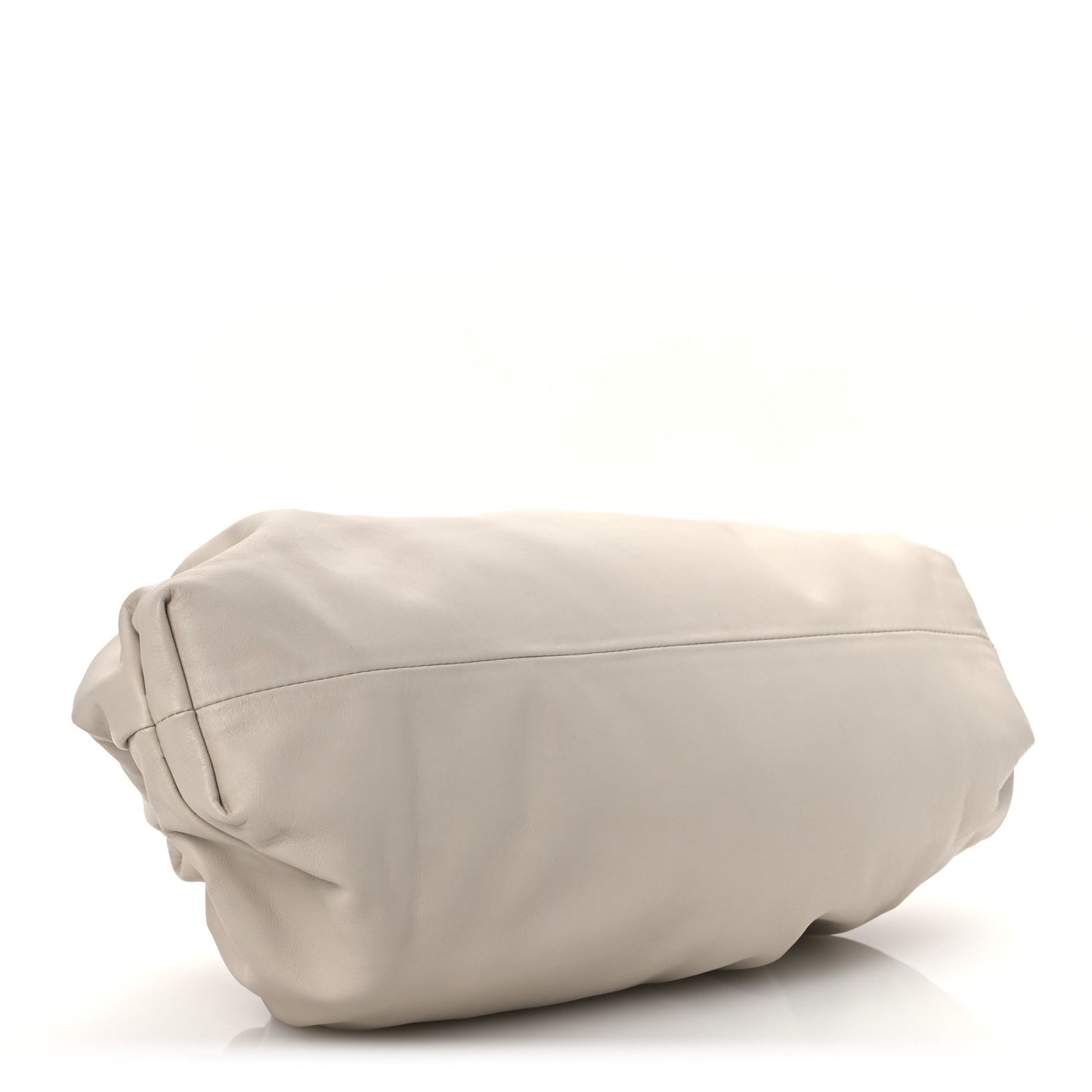 Smooth Butter Calf The Pouch Oversized Clutch Plaster