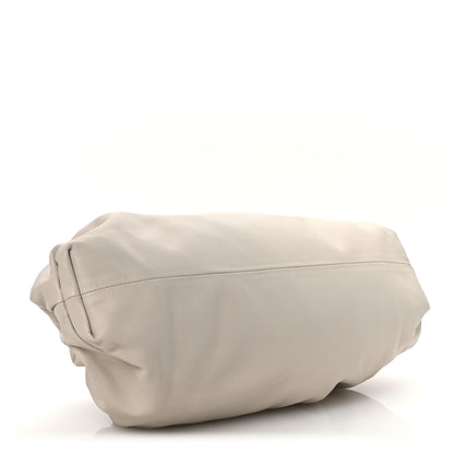 Bottega Veneta Smooth Butter Calf The Pouch Oversized Clutch Plaster 4 of 11