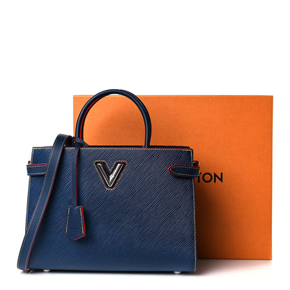 Louis Vuitton Epi Twist Tote Indigo 10 of 10
