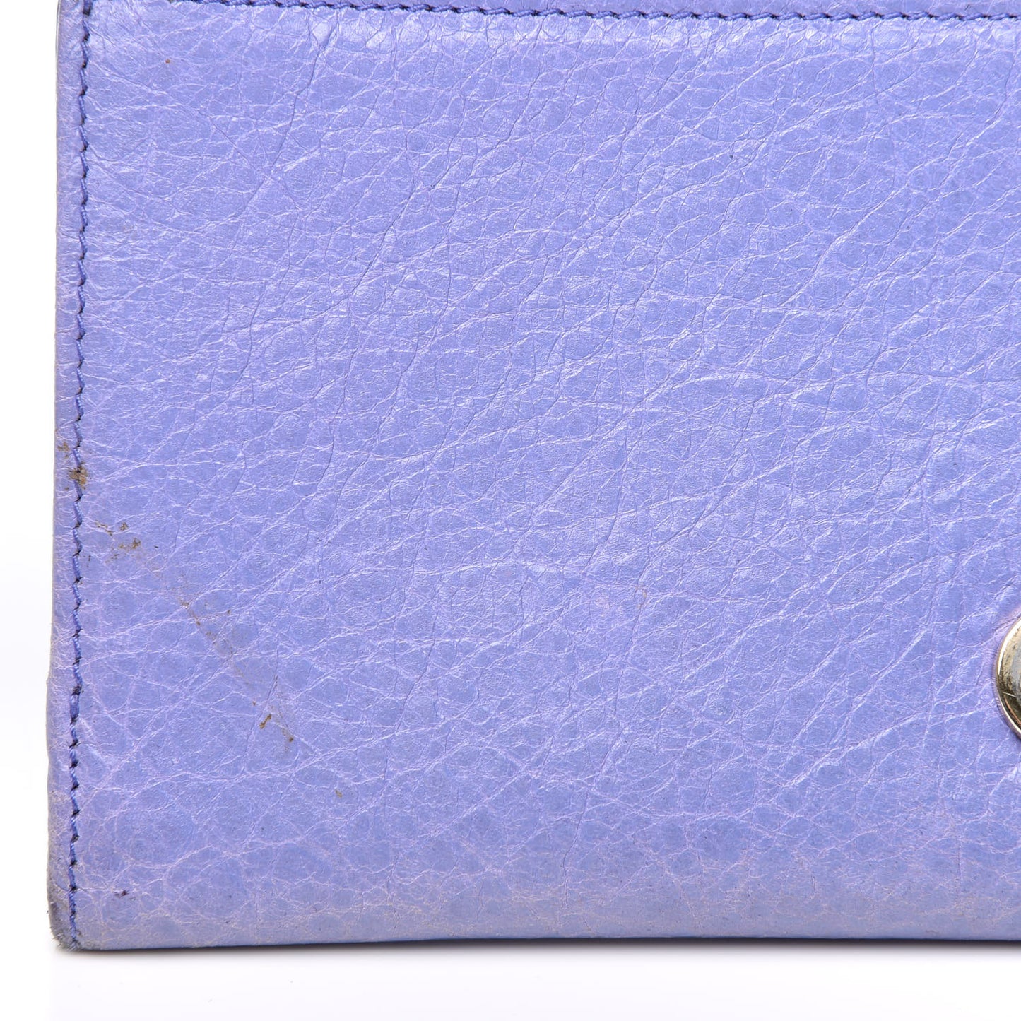 Agneau Giant 12 Gold Hardware Money Wallet Mauve