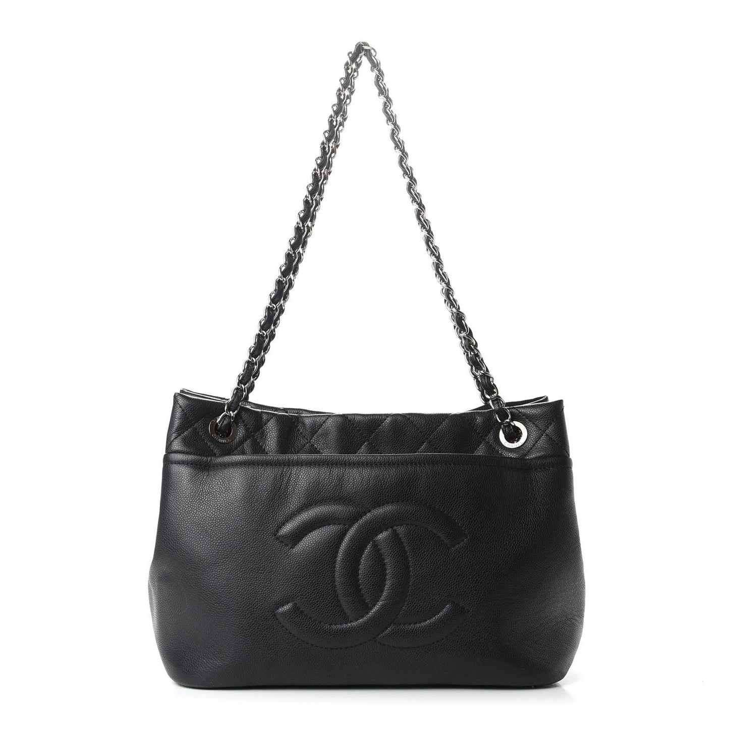 Caviar Timeless CC Soft Tote Black