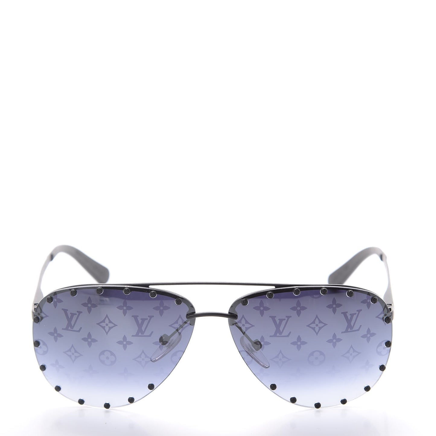 Monogram The Party Aviator Sunglasses Z0971U Black