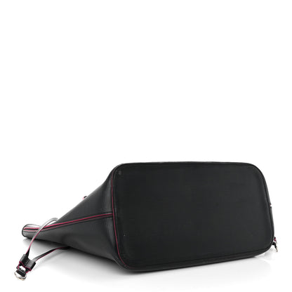 Louis Vuitton Epi Neverfull MM Black Hot Pink 5 of 16