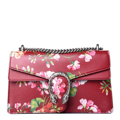 Gucci Calfskin Blooms Print Small Dionysus Shoulder Bag Romantic Cherry Multicolor 1 of 9