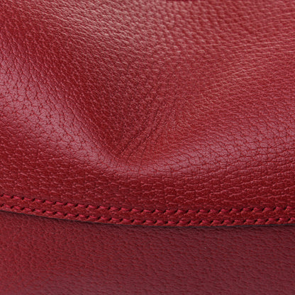 Gucci GG Supreme Monogram Flora Web Large Ophidia Tote Red 11 of 11
