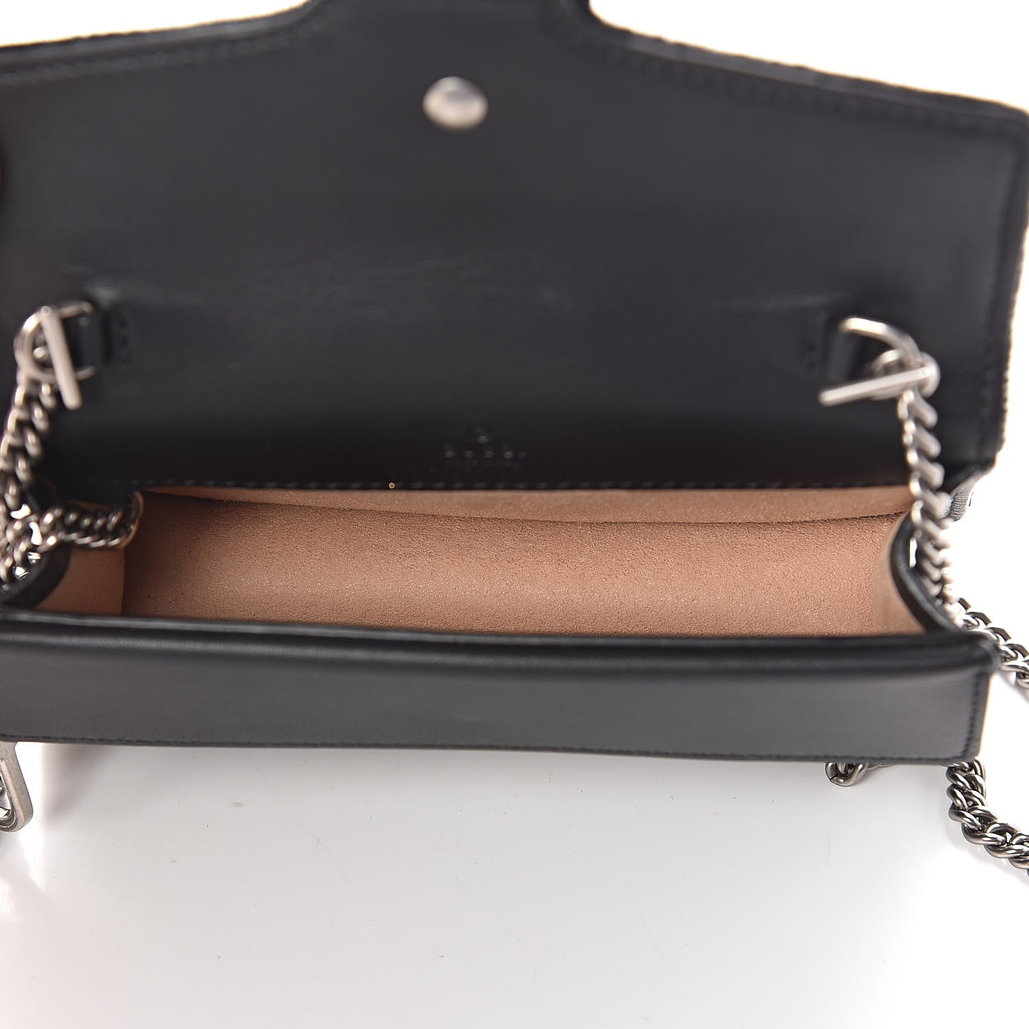 Gucci Velvet Super Mini Dionysus Shoulder Bag Black 5 of 9