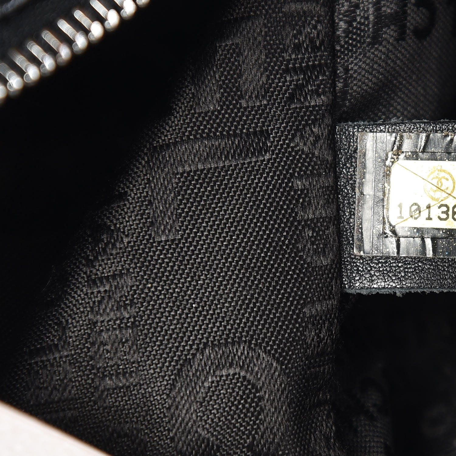 Chanel Caviar Square Stitched Medium Tote Black 7 of 7
