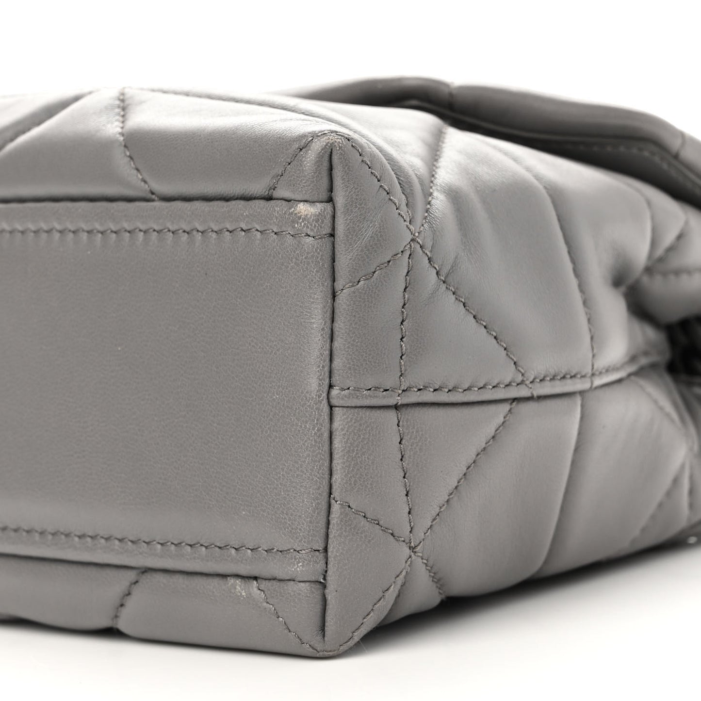 Nappa Triangle Stitched Small Spectrum Bag Marmo