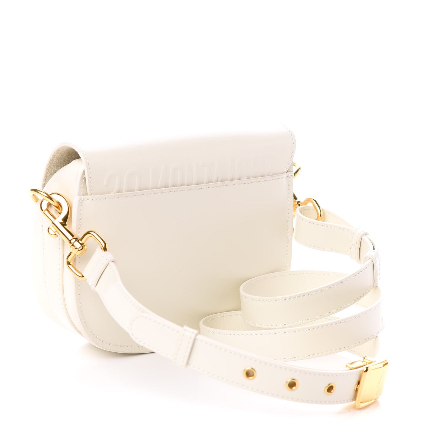Box Calfskin Small Bobby Bag White