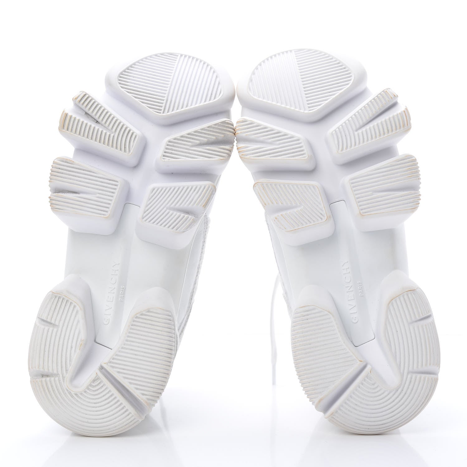 Givenchy Neoprene Suede Mesh Baisse Jaw Low Sneakers 36.5 White 5 of 9