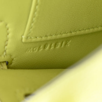 Hermes Chevre Mysore Mini Kelly Sellier 20 Jaune Bourgeon 7 of 9