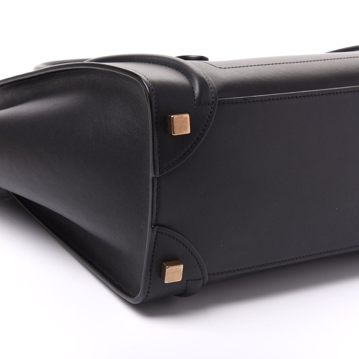 Smooth Calfskin Micro Luggage Black