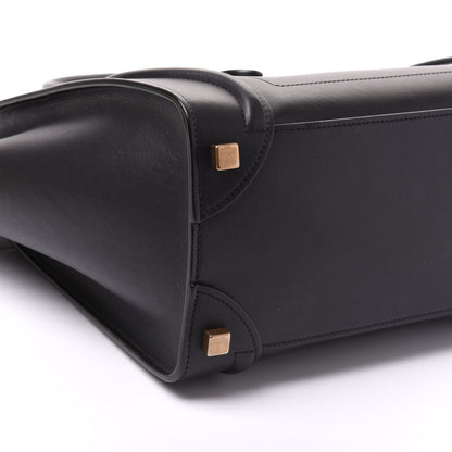 Celine Smooth Calfskin Micro Luggage Black 5 of 8