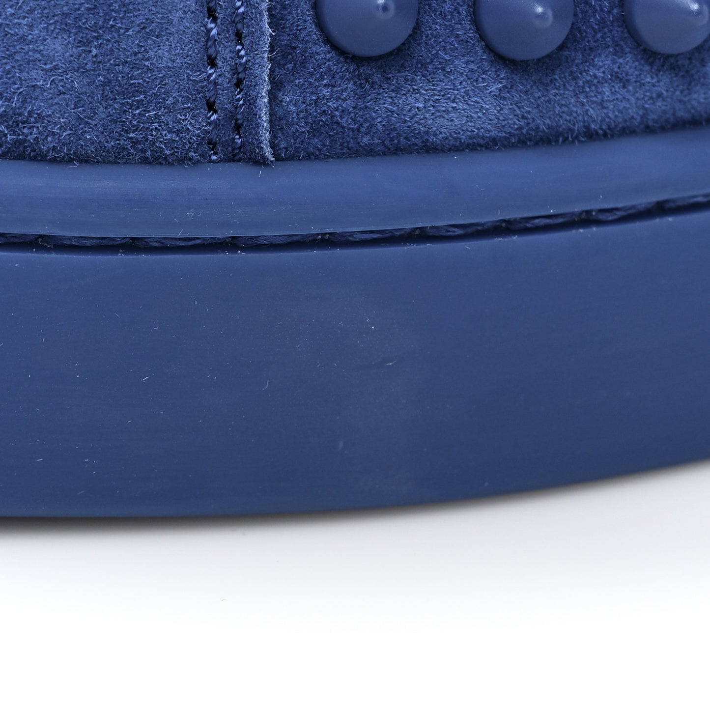 Suede Mens Louis Spikes Flat Sneakers 39 Azzurro