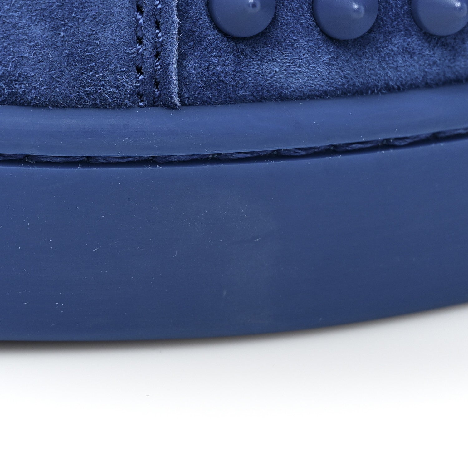 Christian Louboutin Suede Mens Louis Spikes Flat Sneakers 39 Azzurro 10 of 11