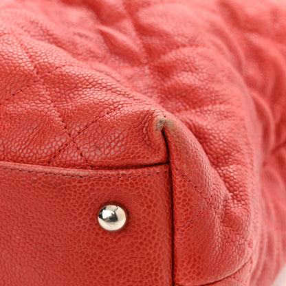 Chanel Caviar Quilted French Riviera Hobo Rouge 11 of 17