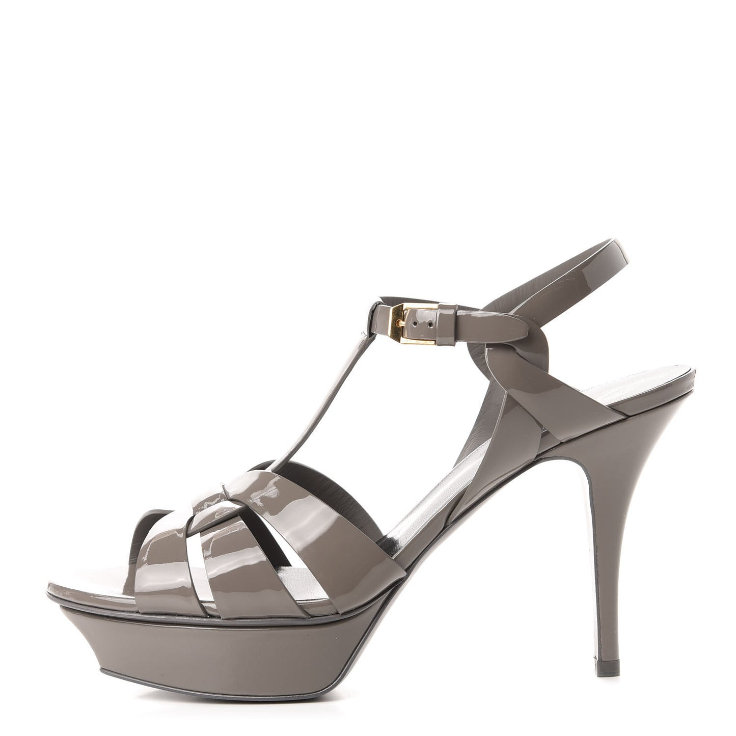 Patent Tribute 75 Platform Sandals 40.5 Fog