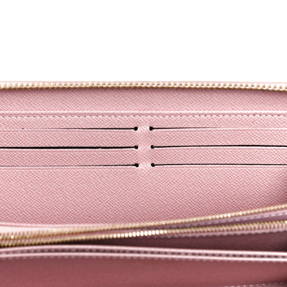 Louis Vuitton Damier Azur Zippy Wallet Rose Ballerine 11 of 12