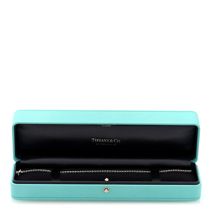 Tiffany Platinum Diamond 2.09ctw Victoria Tennis Bracelet 4 of 4