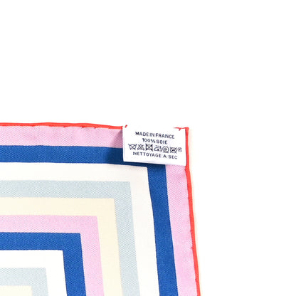 Hermes Silk Flores Del Este Scarf 140 Grenadine Blue Multicolor 3 of 3