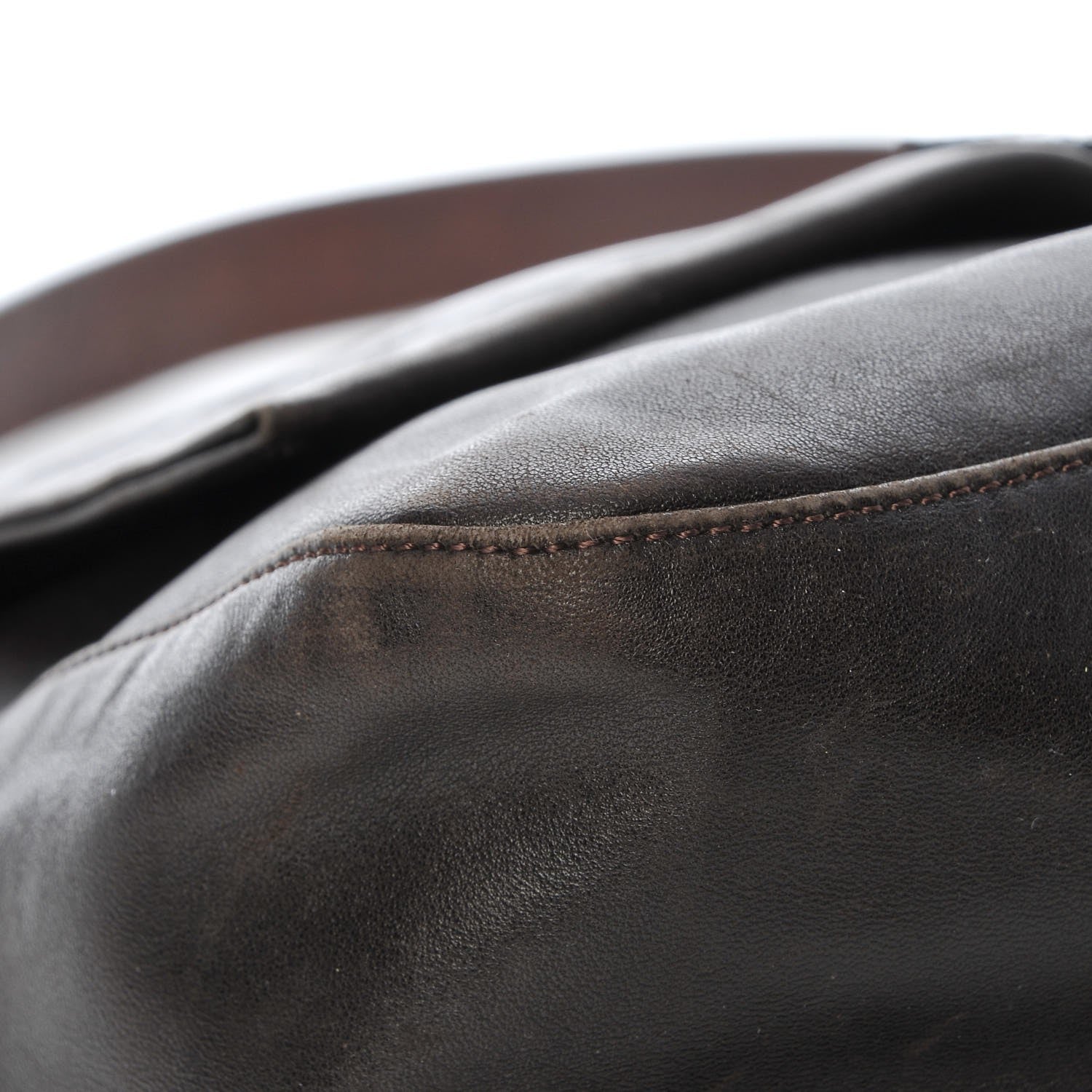 Fendi Calfskin Forever Mama Baguette Brown 8 of 11
