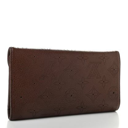Louis Vuitton Mahina Amelia Wallet Acajou 3 of 14