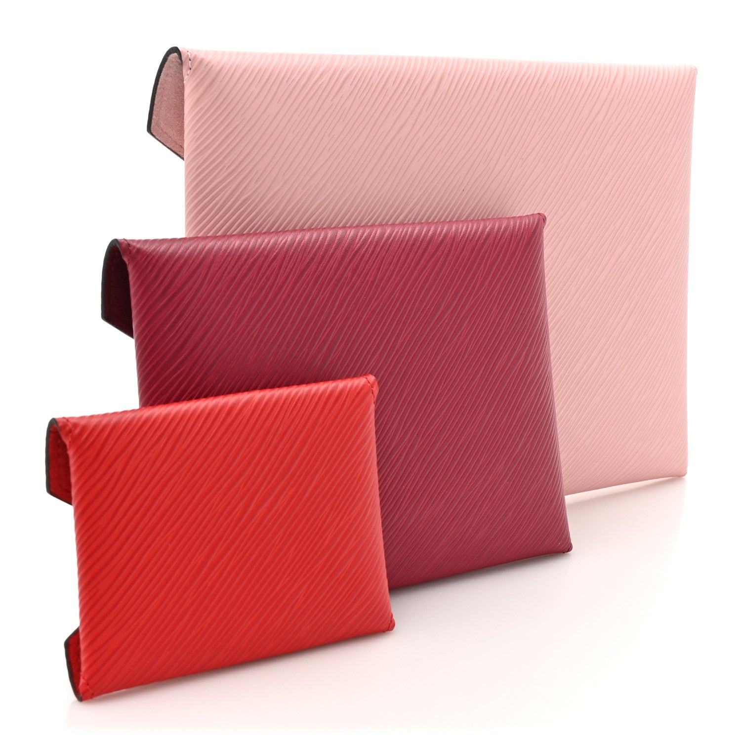 Louis Vuitton Epi Kirigami Pochette Set Rose Ballerine Fuchsia Coquelicot 5 of 12