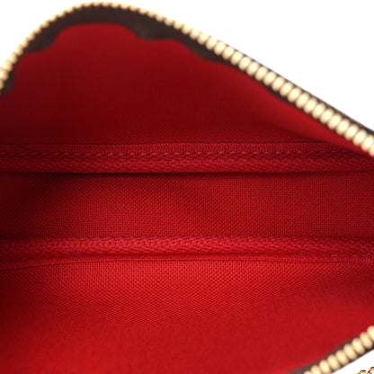 Louis Vuitton Damier Ebene Mini Pochette Accessories 5 of 9