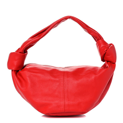 Bottega Veneta Calfskin Mini Double Knot Bag Red 1 of 9