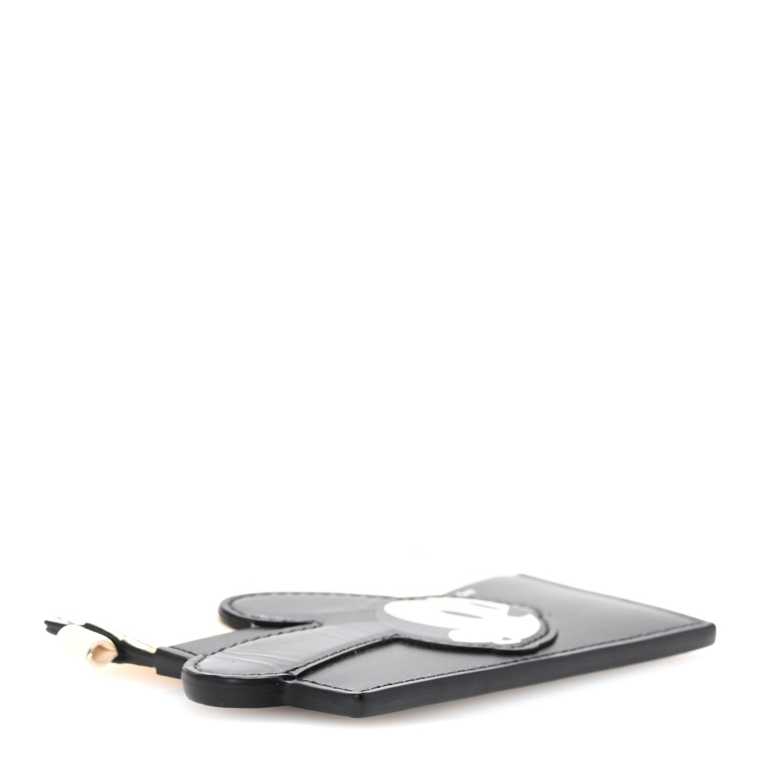 Givenchy X DISNEY Calfskin Oswald Card Holder White Black 4 of 9